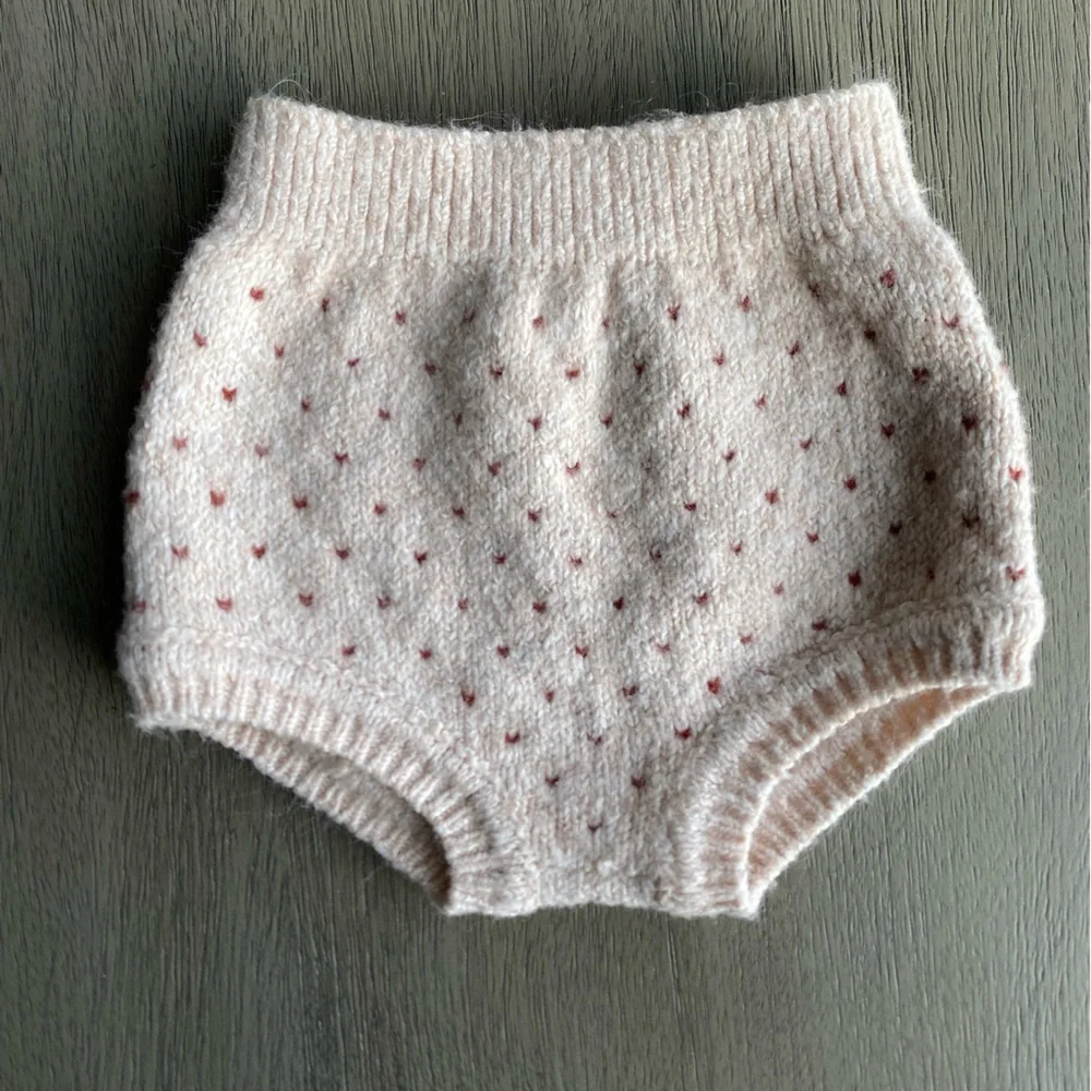 Knit Bloomer Ruby Speckle- Rylee + Cru